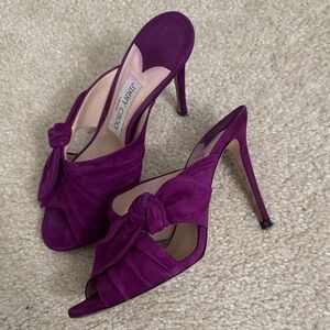 Jimmy Choo Magenta Bow Heels